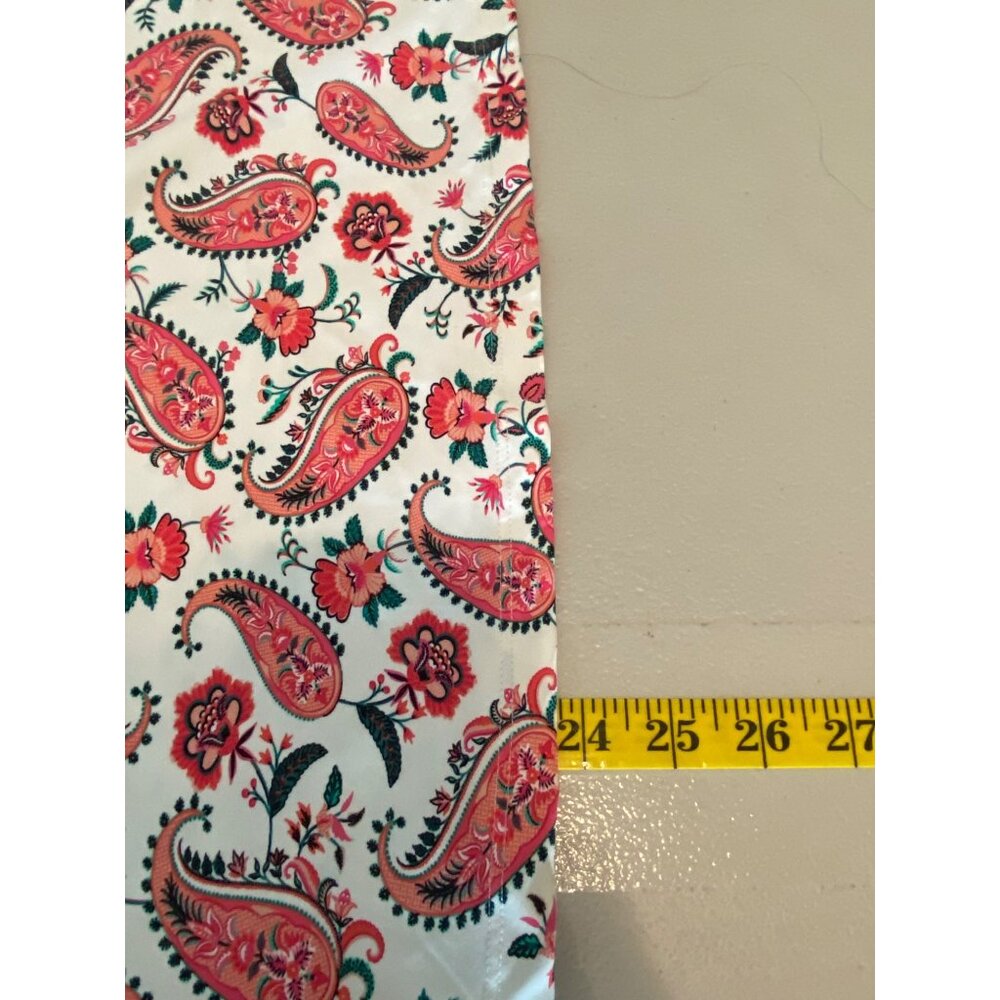 2 Lands End Long Sleeve Swim Tops Large14-16 Paisley Floral - Picture 5 of 8